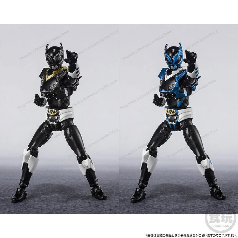 In Stock Original Bandai Shokugan: Shodo Super Denji Sentai Megaranger Collectible Model Toys Candy Toys Action Figures