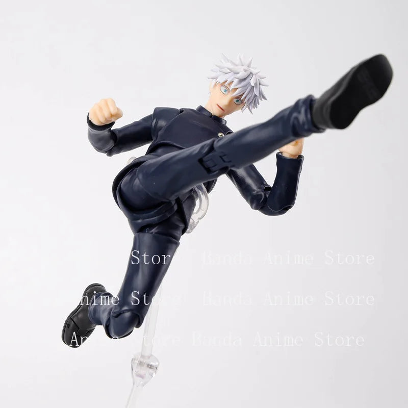 In Stock Bandai Original S.H.Figuarts SATORU GOJO Tokyo Jujutsu High School Anime Action Figure Model Toy Gift for kid