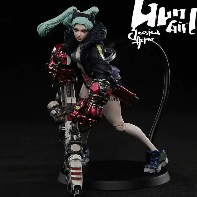 In stock Gun Girl Jessica Rebecca 1/12 Deluxe Edition Action Figure Model