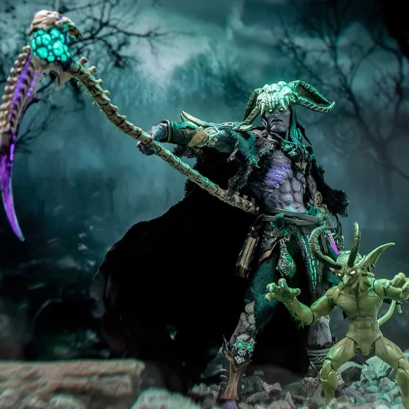 Official Memory Toys Baron Shaman The Necromancer - World Of Adventurers Imp Minion Articulated Figure In Stock