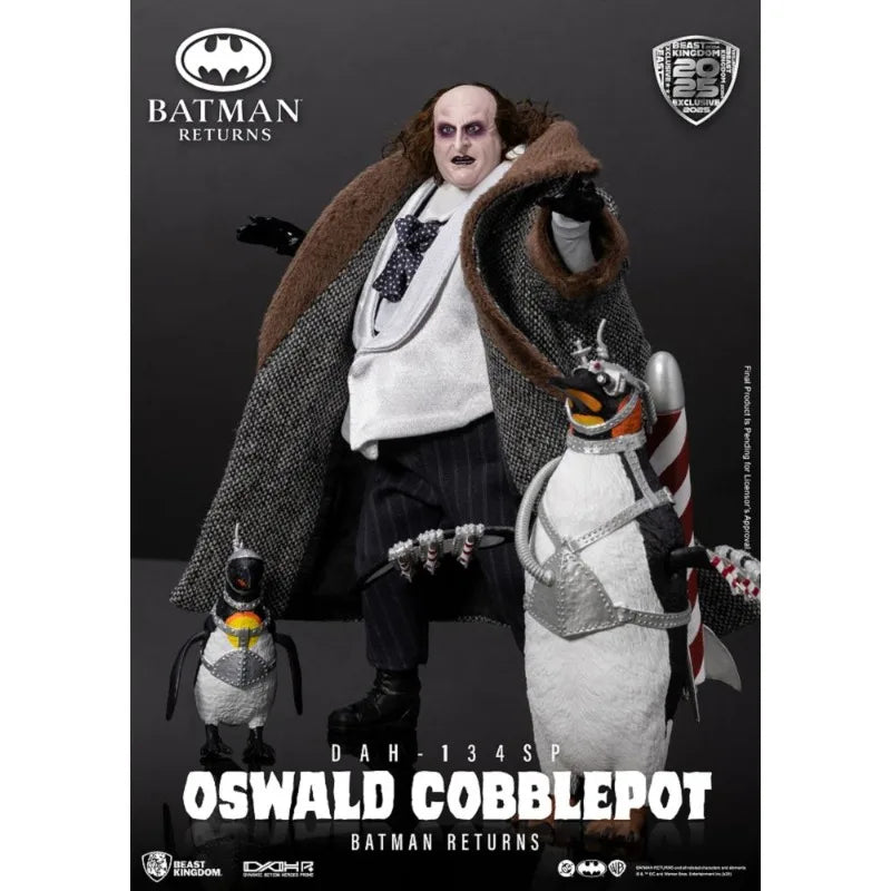 Beast Kingdom DAH-134SP Batman Returns The Penguin SP 6.5 Inch Dynamic 8ction Heroes Limited Edition Figure Collectible
