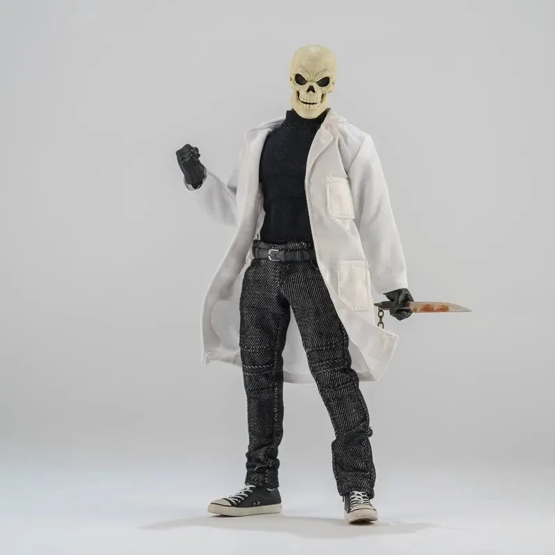 1/12 Мащабна фигурка за жени/мъжки, бяла лабораторна престилка, лекарска сестра, униформени дрехи, модел за 6-инчов войник, RomankeyGW, играчки за тяло