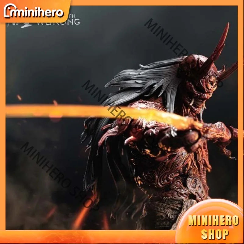 Preorder  INART 1/12 Black Myth Wukong Yaksha King Red Boy Action Figure Poseable Model Collectible Game Toy Gift