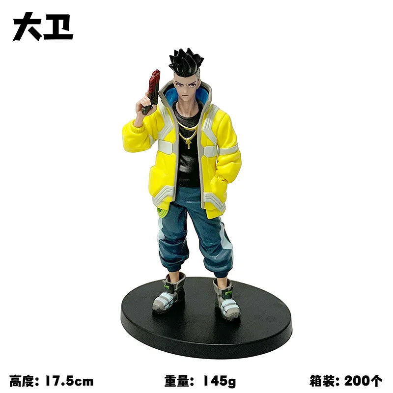 Hot Sales 22cm Cyberpunk #2077 Edgerunners Anime Figure Super Hacker Edge Walker Lucy Action Figure Collection Model Doll Toys