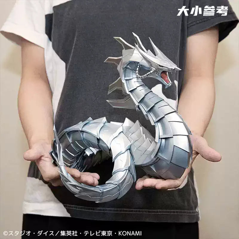 In Stock Original Cyber Dragon Yu-Gi-Oh! Gx Finished Painting Product Large Sized Statue Figurine Trendy Toy Model