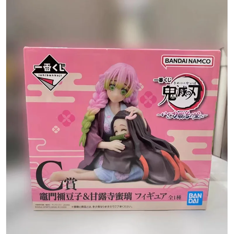 In Stock Original Bandai Banpresto Kimetsu no Yaiba Kanroji Mitsuri Anime Characters Model Toy Birthday Present Garage