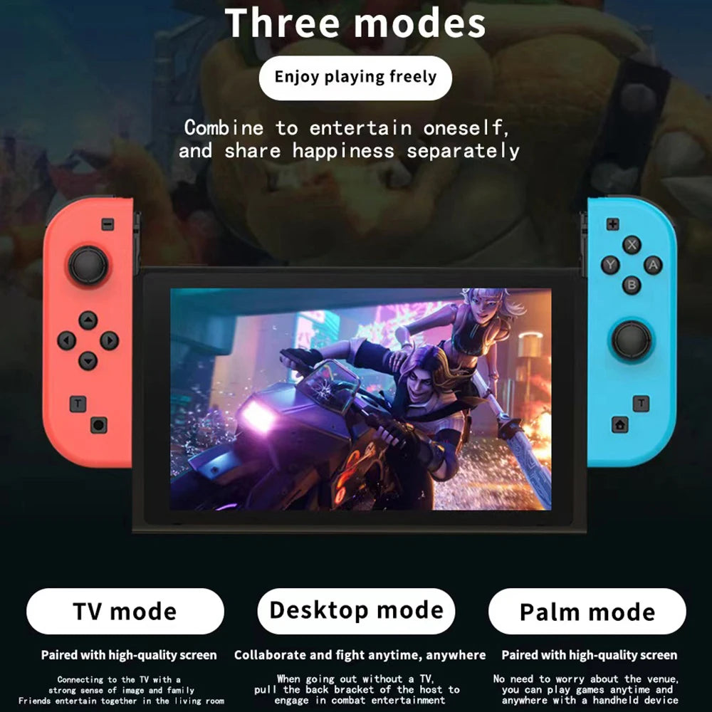Joy Pad Joycons Gamepad For Nintendo Switch Joystick Bluetooth Wireless Game Controller Joystick With Trubo Video Game Consoles