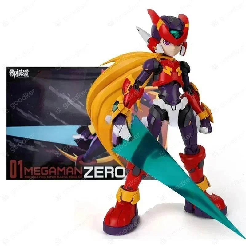 Genuine Rock Man Action Figure Eastern Model Rockman Zero MegaMan Figure Model Collection Toy Gift