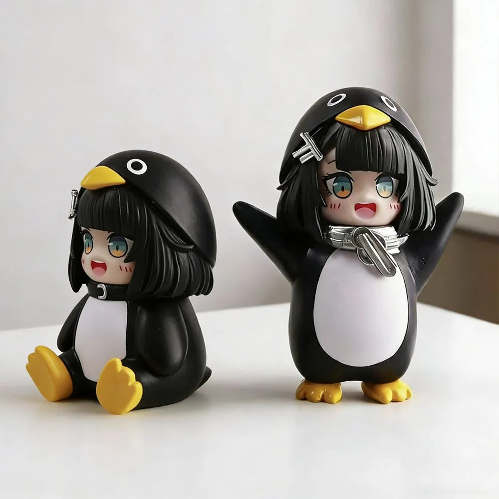 Gugu Gaga Little Penguin 6cm PVC Cosplay Pengmin Figure - Anime Desk Display Model Collection Birthday Gift