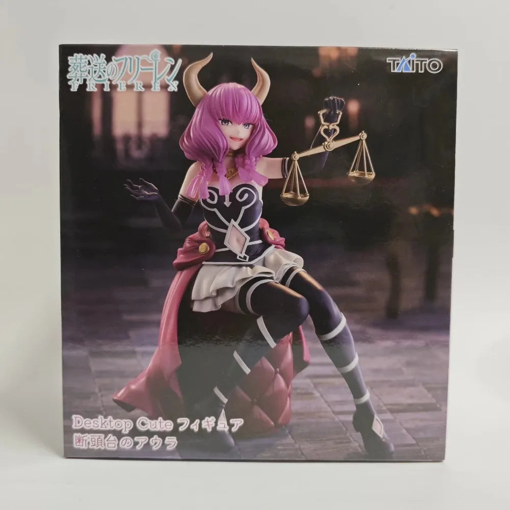 In Stock Taito Original Genuine Anime Frieren:Beyond Journeys End Aura 13cm Collections Model Toys Desktop Cute Figure Xmas Gift