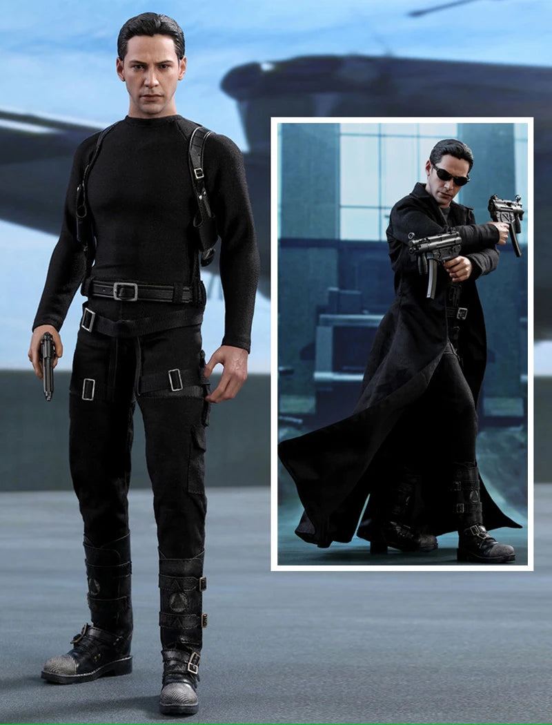 HOTTOYS HT MMS466 1/6 Male Soldier Keanu Reeves High Quality Full Set 12'' Action Figure Model Toy In Stock