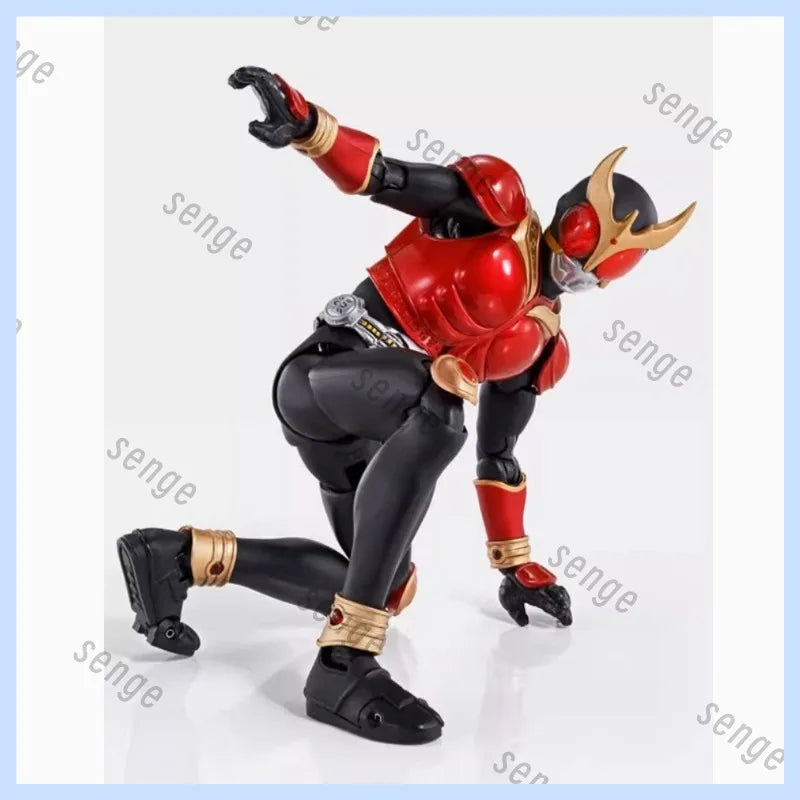 [Genuine stock]BandaiSHF real bone carving Kamen Rider Kuuga Almighty form 50th anniversary commemorative edition movable figure