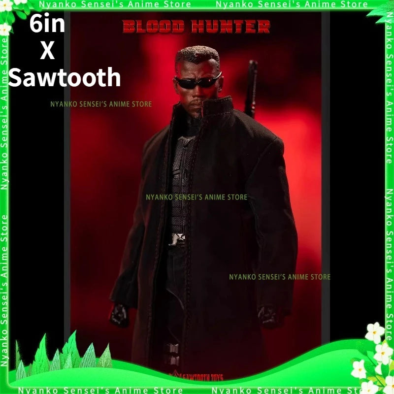In Stock 6in X Sawtooth Toys Blood Hunter Sawtooth Blade Warrior STM-20252 Action Figure Anime Model Trendy Toy Doll Collectible