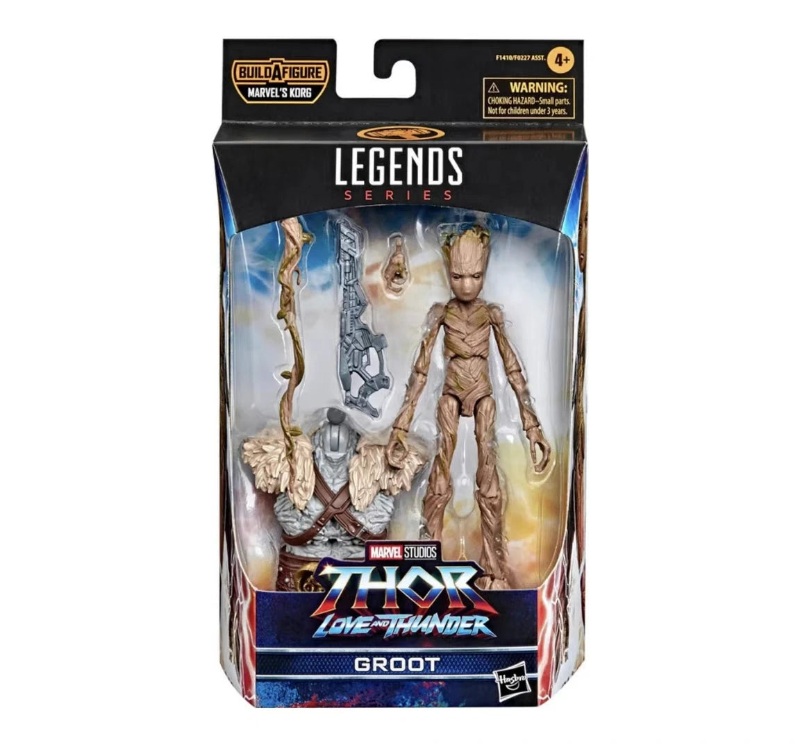 Original Marvel Legend Series THOR LOVE AND THUNDER GROOT Action Figure Toys Model Gift