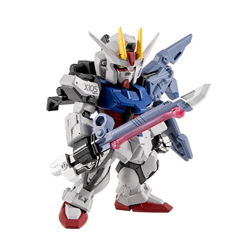 Bandai Genuine FW Shokugan GUNDAM CONVERGE CORE Strike Gundam FULL WEAPONSET Anime Action Figure Assembly Model Toys Gift Kids