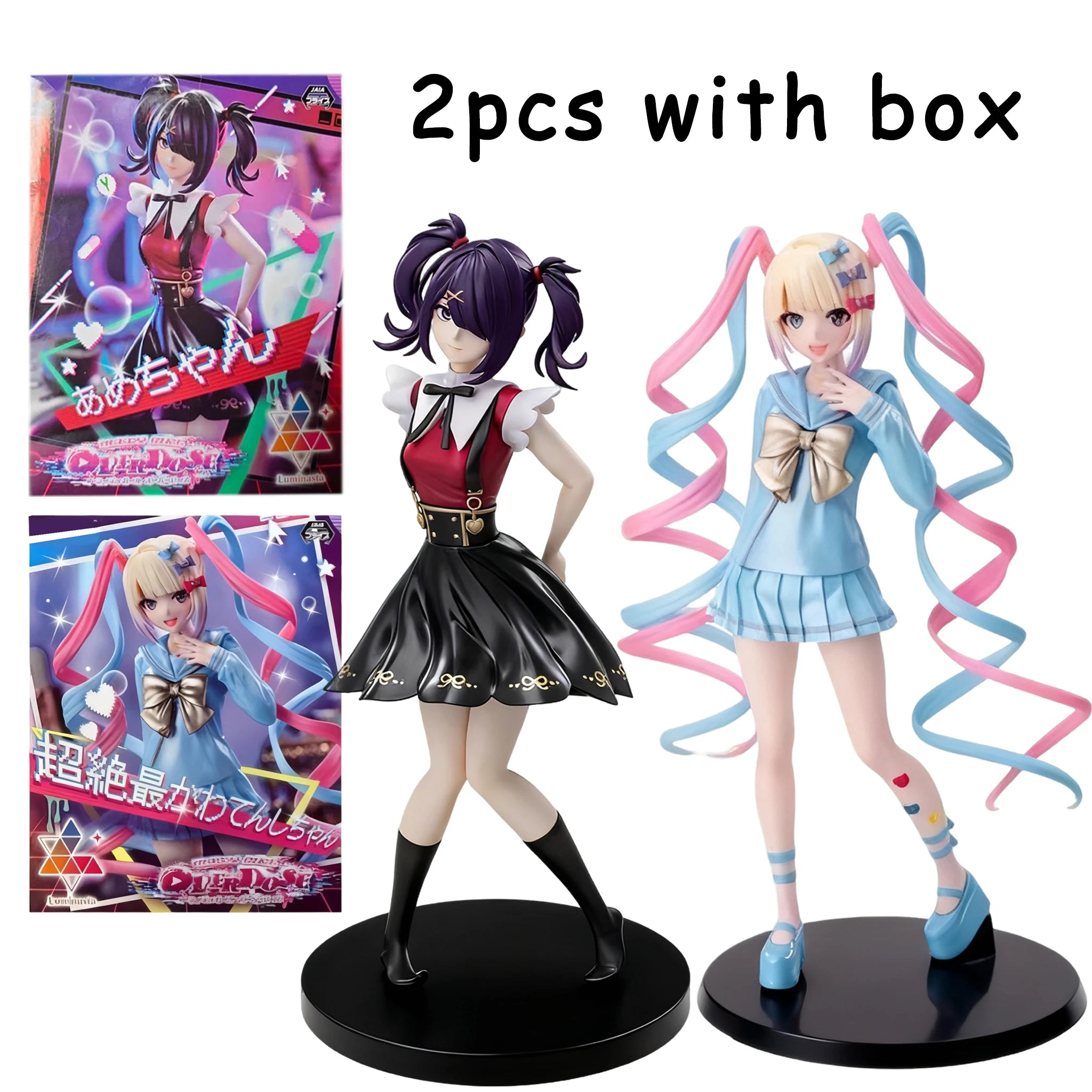 HOT! Aixlan NEEDY GIRL OVERDOSE Figure Rain KAnge PVC Action Figure Amine Adult Anime Girl Statue Collectible Figurine Toys Gift
