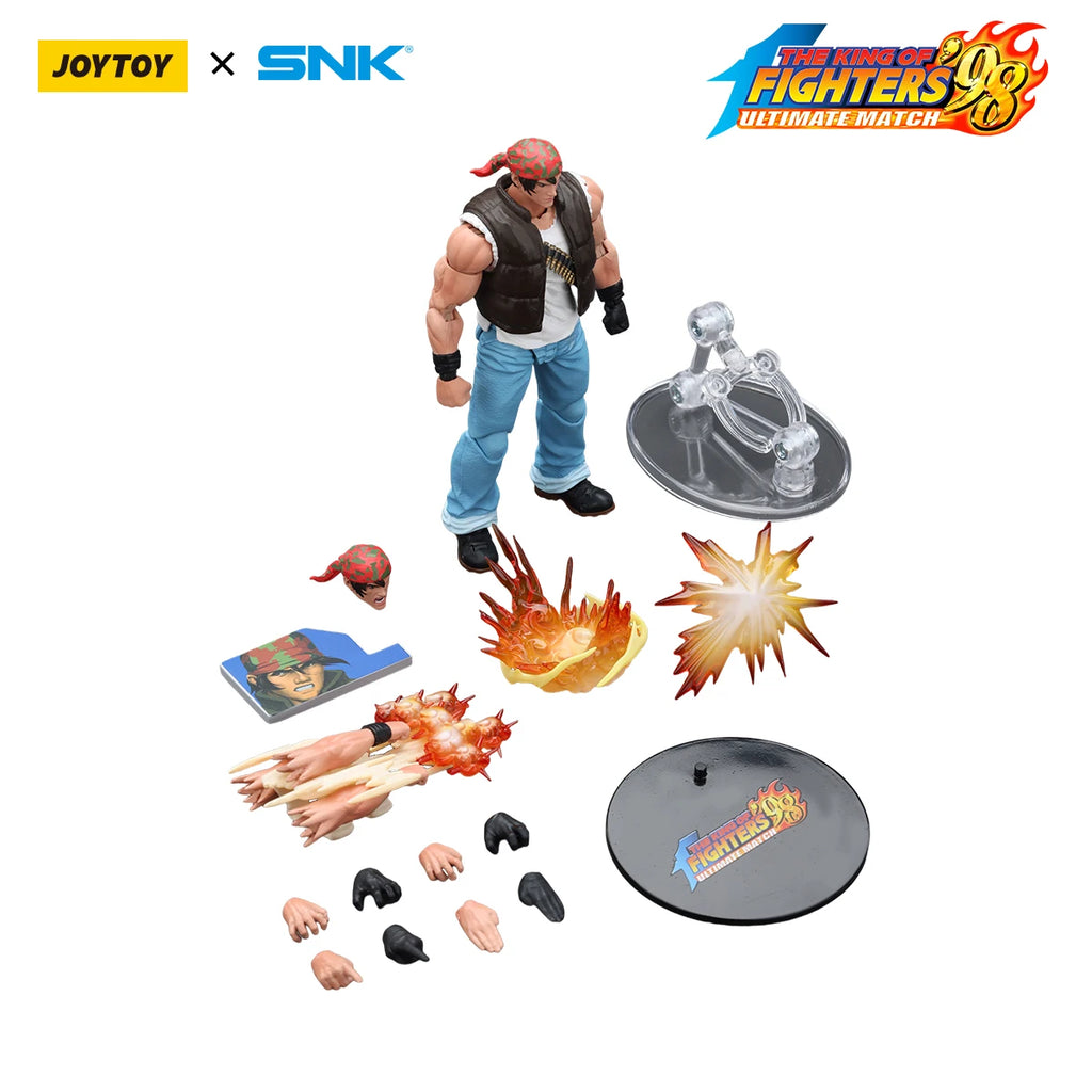 [Pre-order]JOYTOY SNK Action Figure 1/18 KOF'98UM Ikari Warriors Team 3PCS Model birthday