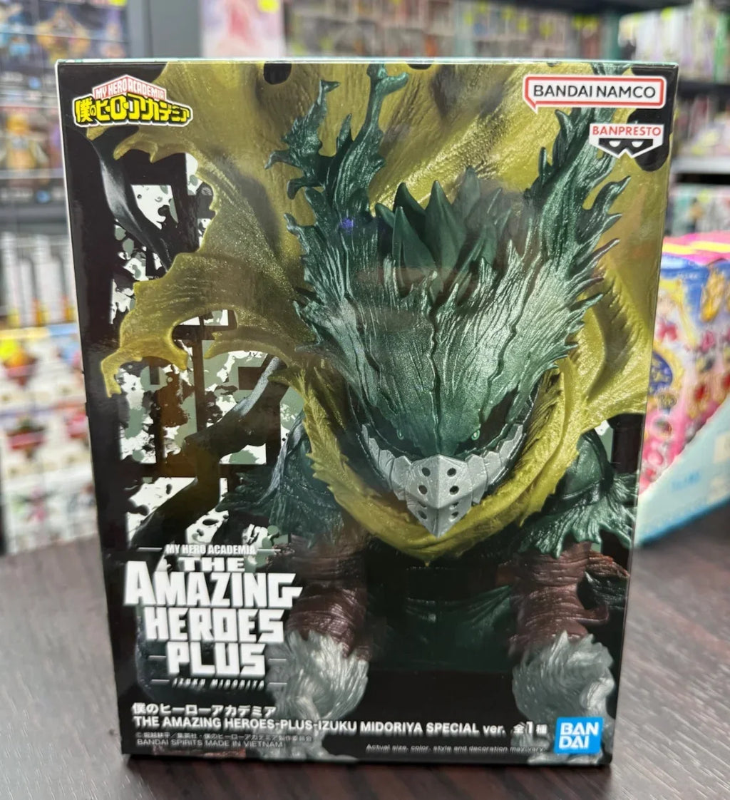 Auf Lager Original BANPRESTO THE AMAZING HEROES PLUS My Hero Academia Special Ver Izuku Midoriya Figur Action Anime Modell Spielzeug