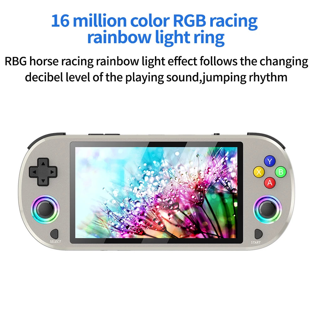 Retro-Handheld-Spielkonsole M22pro HD 1920 * 1080 5,0-Zoll-IPS-Display unterstützt LINUX für tragbaren PSP-Taschenvideoplayer 