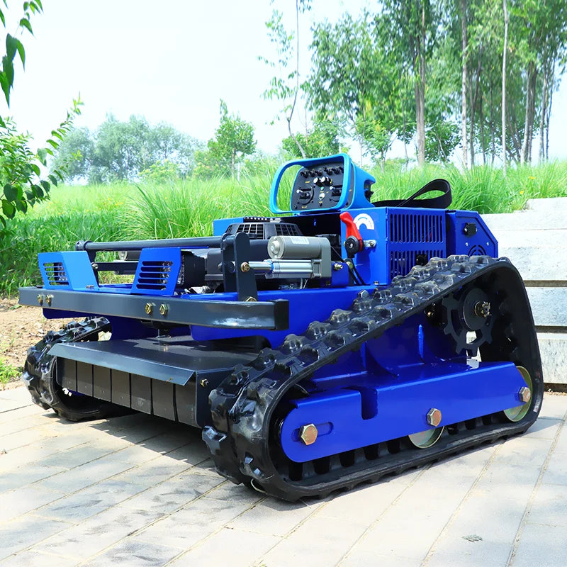 Customised Best Price Remote Control Lawn Mowers Industrial Grade Mowing Robot Wide Range of Uses