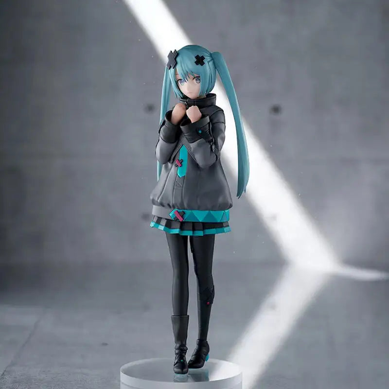Genuine Original Sega Colorful Stage! The Movie: A Miku Who Can't Sing Luminasta Hatsune Miku Figure Model Desktop Ornament Gift