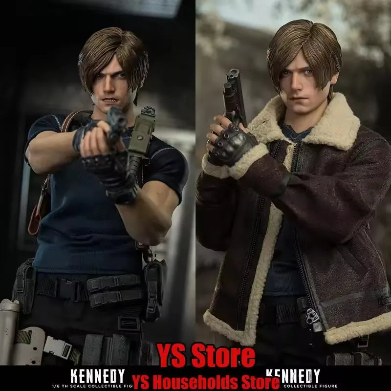 MTTOYS017 Pre-sale 1/6 Collectible Leon Kennedy Action Figure Separate Rolling Eyes Head Design 12" Man Soldier Model Gifts