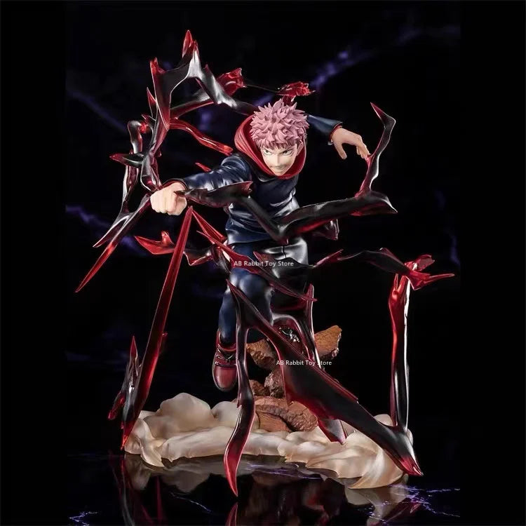 Jujutsu Kaisen Figur Itadori Yūji Gojo Satoru Anime Figur 18 cm PVC Action Statue Modell Puppe Zimmer Decora Sammlung Spielzeug geschenke