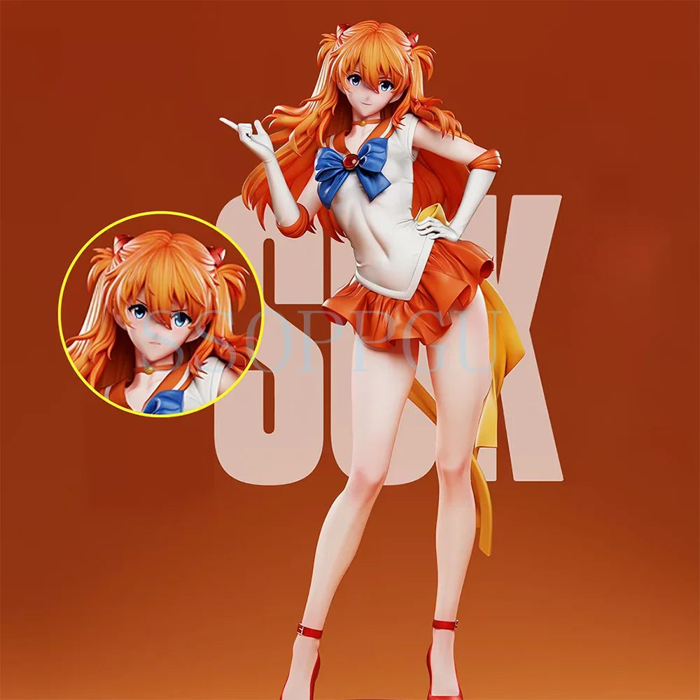 43-50cm NW Studio Soryu Asuka Langrey Shikinami Asuka Girls Toys Japanese Anime Figure PVC Action Figure Toy Game Model Doll