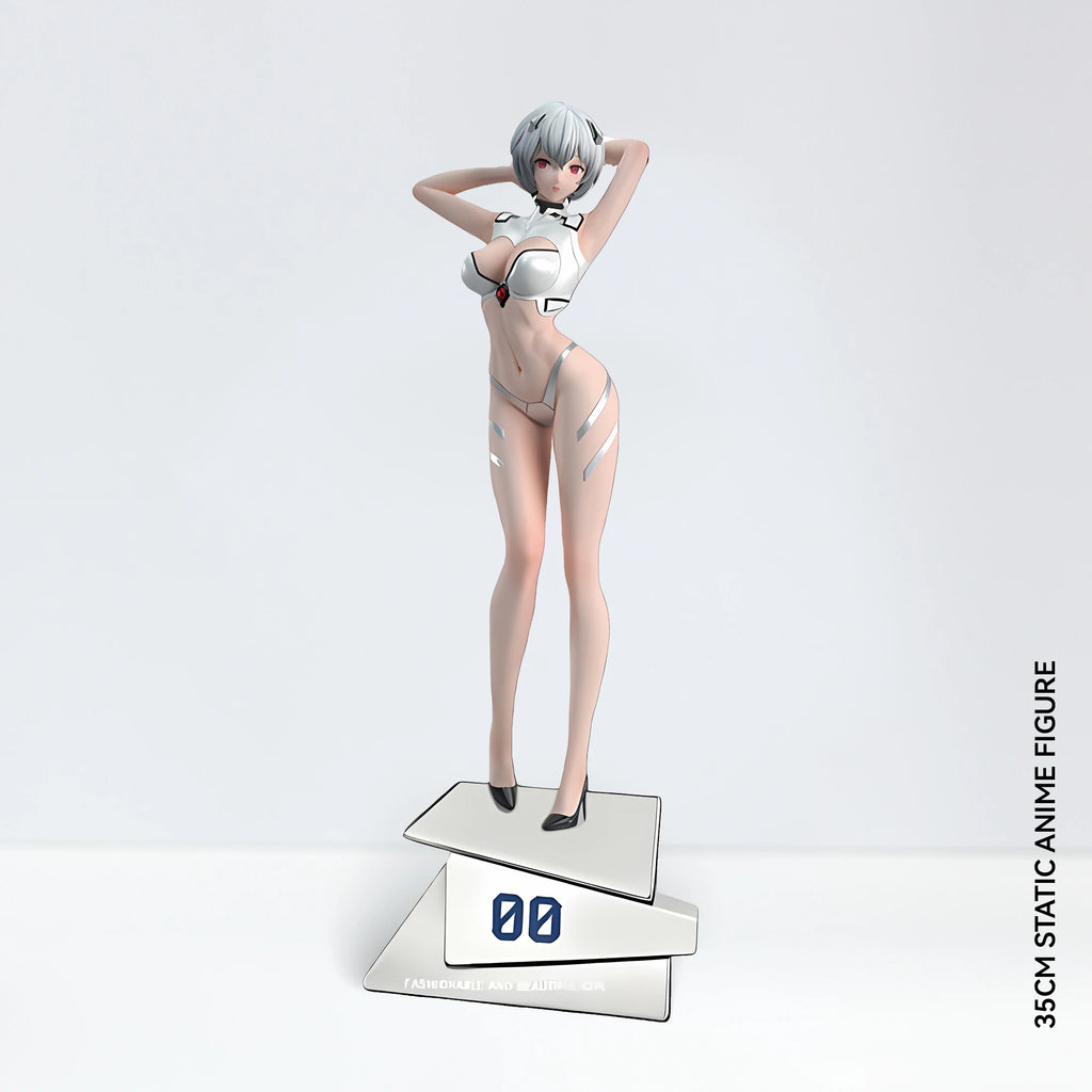 Neon Genesis Evangelion Asuka Langley Rei Ayanami  Mari Makinami Action Figure PVC Posable Model Anime Collectible Toy