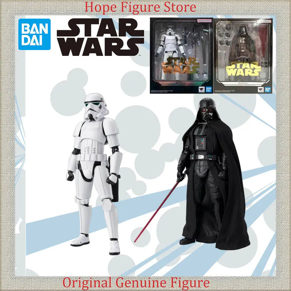Officially Licensed BANDAI SHFiguarts STAR WARS Classic Darth Vader Figure Anime Model Toy