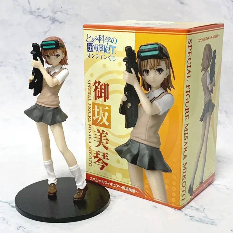 NEW Anime Figure GSC UP PARADE Toaru Kagaku No Railgun T Siste Anime Action Figure Car Decoration Collection Model Toy