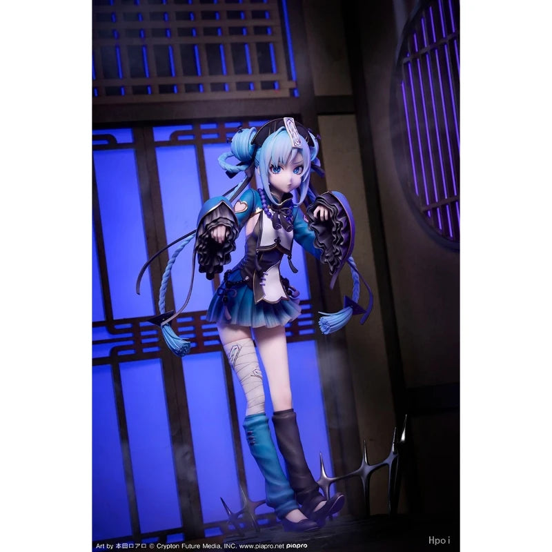 Design COCO Pre Order Hatsune Miku Jiangshi Ver Official 100% Original PVC ABS 1 7 Scale Figure With Special Display Base Brand