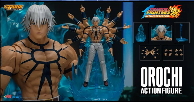 New Storm Toys Original 1/12 King of Fighters 98 Orochi Special Color Snake SKKF04 Game Mobile Doll Model Handmade Toy Gift Spot