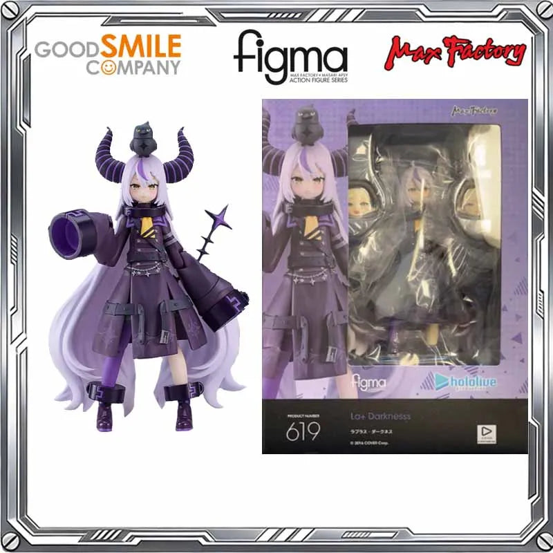 Good Smile Genuine Max Factory figma hololive Anime Hoshimachi Suisei Gawr Gura Shiragane Noel Mori Calliope Action Figure Toys