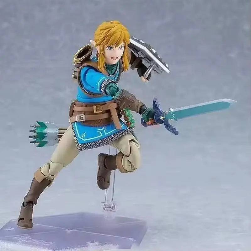 Neue Figma 626 Link Tränen des Königreichs Link 626 Dx Auf Lager Anime Action-Sammlung Figuren Modell Spielzeug Kinder Geschenk