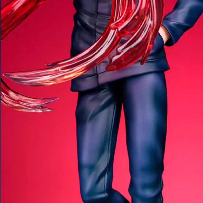 28 cm Anime Cartoon Jujutsu Kaisen Gojo Satoru Spielzeug Actionfigur Geschenk Handgefertigte PVC-Modellstatue Sammlung Desktop-Ornamente