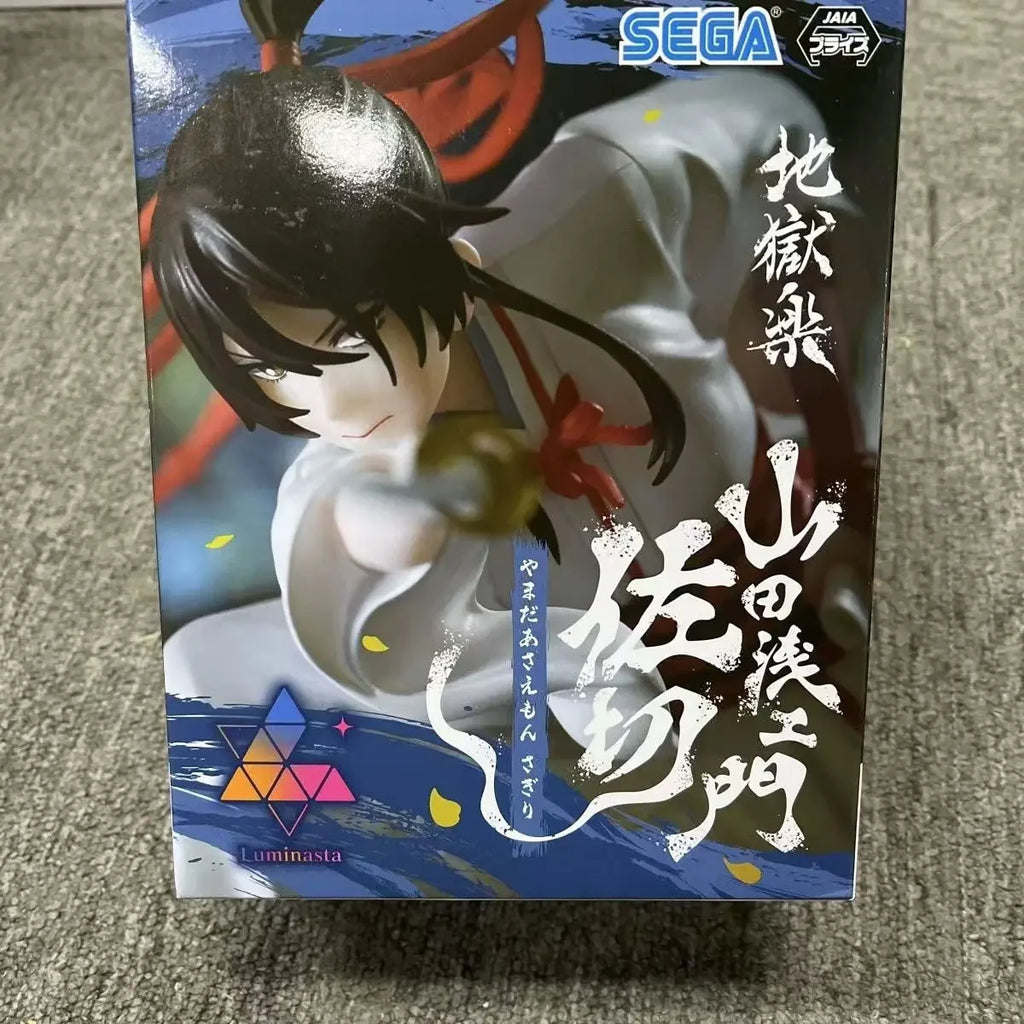 SEGA Genuine Luminasta Hells Paradise Yuzuriha Sagiri Yamada Asaemon Gabimaru Figure Collection Figurine Toys Model Doll Gift