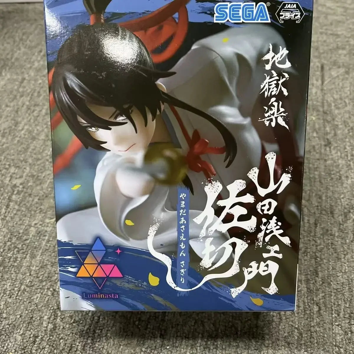 SEGA Genuine Luminasta Hells Paradise Yuzuriha Sagiri Yamada Asaemon Gabimaru Figure Collection Figurine Toys Model Doll Gift