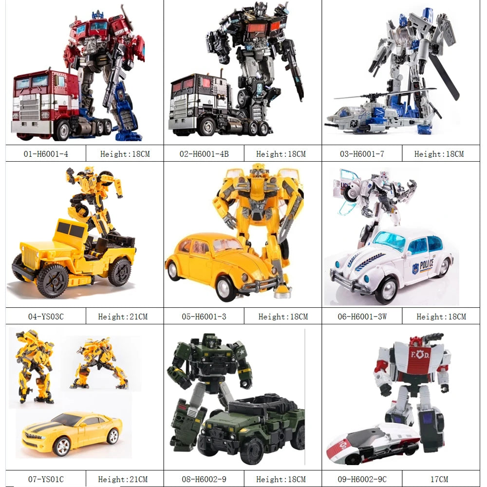Transformation Toys BMB BAIWEI OP Commander Bumbleb Hound Shockwave Grimlock Prowl Ironhide Figure Model Action Deformed Robot