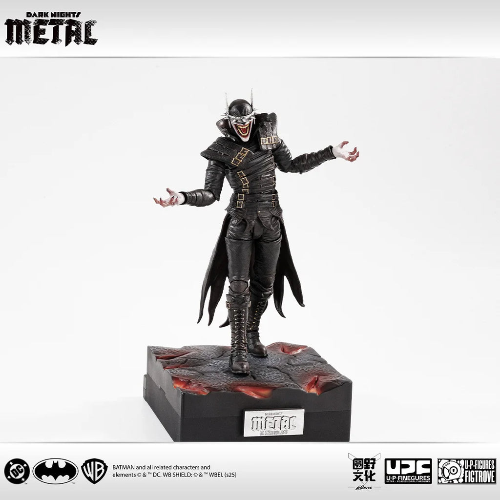 U-P-Finegures Batman Dark Nights: Metal The Batman Who Laughs DCC Model Action Figure Trendy Toys Desktop Doll Collectibles
