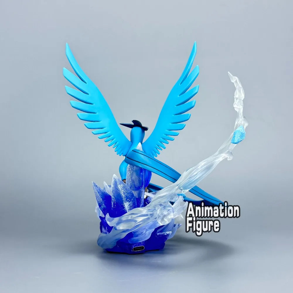 16cm/6.29in Anime Figure Articuno Pokemen Action Figures Pvc Statue Desktop Ornamen Collection Model Toys Gifts