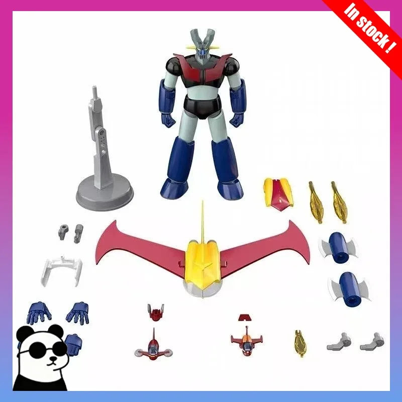 BANDAI SMP Mazinger Z Pilder on! Suit Set Ver. 13.5CM Anime Action Figures Assembly Model Collection Toy