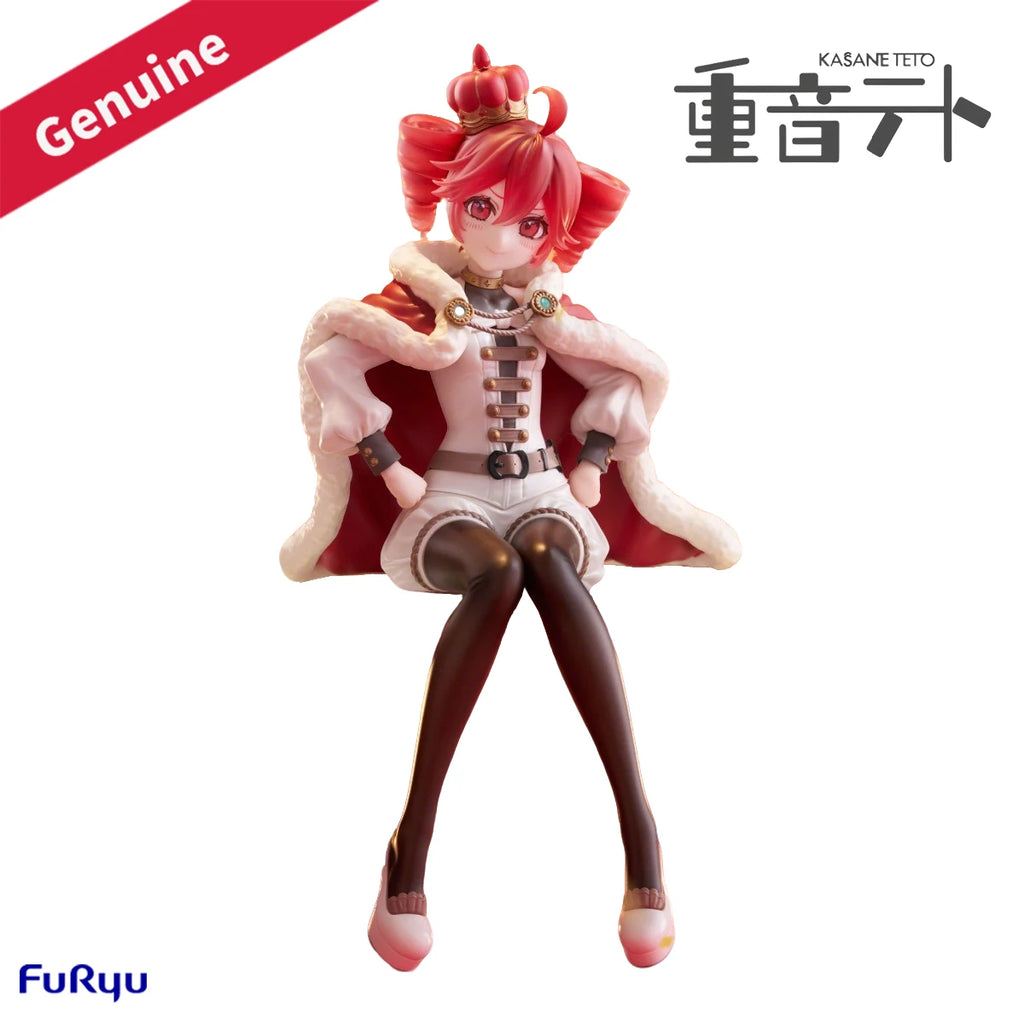 Original Genuine FuRyu Prepainted Noodle Stopper Figure Utau Kasane Teto Virtual Singer Figure Model Decoration Collection Gift