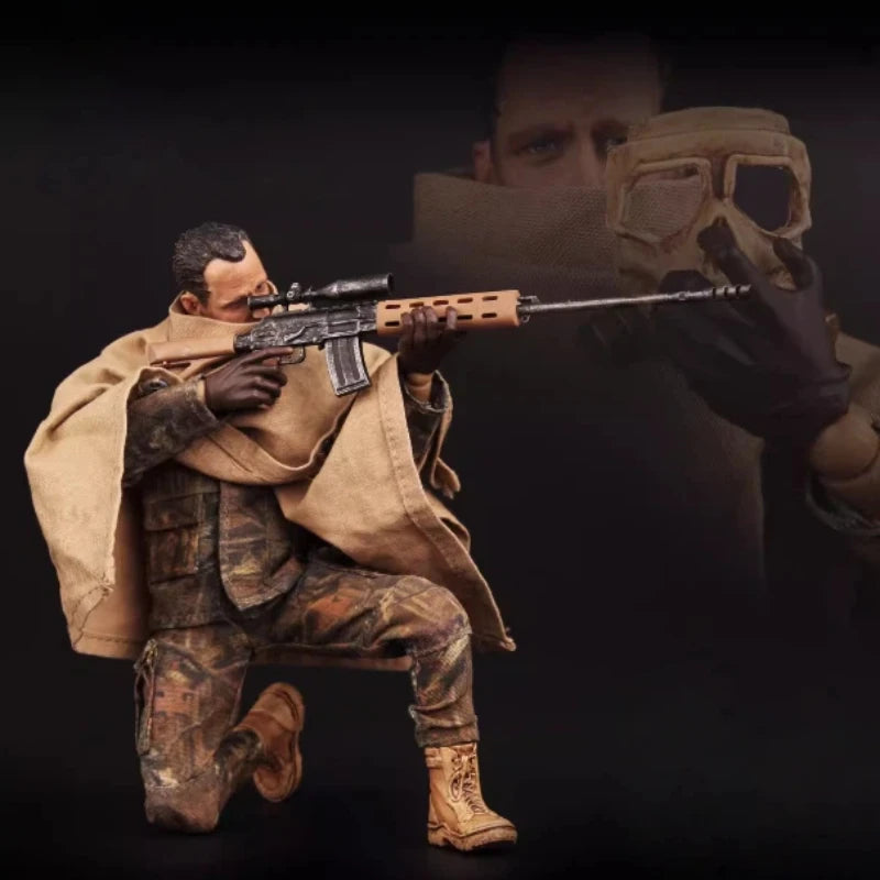 V00011 1/12 Scale Canis Spp Jackal Jekyll Military Sniper Collectible Action Figure Adult Hobbyists Collectors Birthday Gift