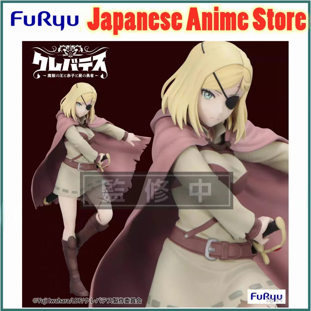 Original FuRyu Clevatess Majuu no Ou to Akago to Shikabane no Yuusha Trio-Try-iT Anime Figure Action Figures Model Toys