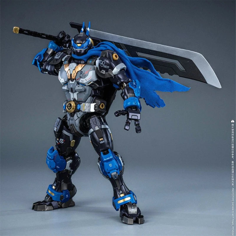 In stock HEATBOYS Alloy Mecha Ninja Turtles Leonardo 40th Anniversary Edition Ambush Night Tournament Moving Model