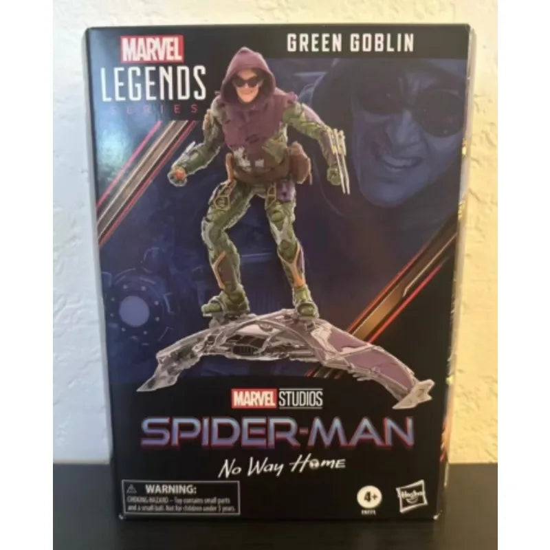 Original Hasbro Marvel Legends Series SPIDER-MAN No Way Home GREEN GOBLIN Anime Figure Toy Collection Gift