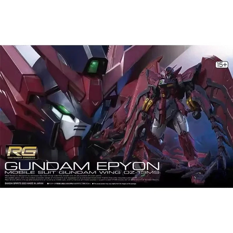 RG 1/144 GUNDAM EPYON MOBILE SUIT GUNDAM WING OZ-13MS Anime Model Toys Action Figure Gifts Collectible