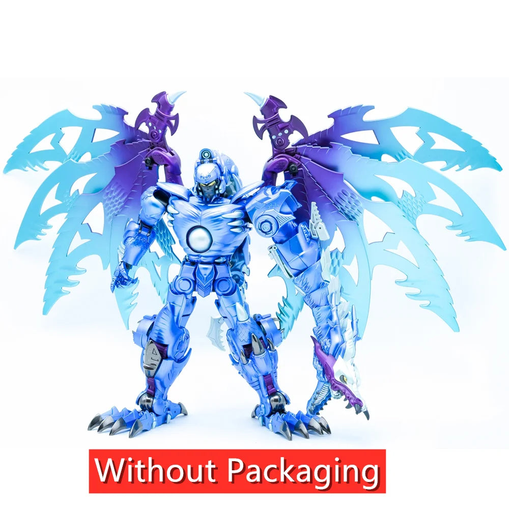 JiangXing   Robot JX-MB-01 ColdDragon MataiBeast-01B BW Winged Red Blue Dragon The Second Batch Action Figure