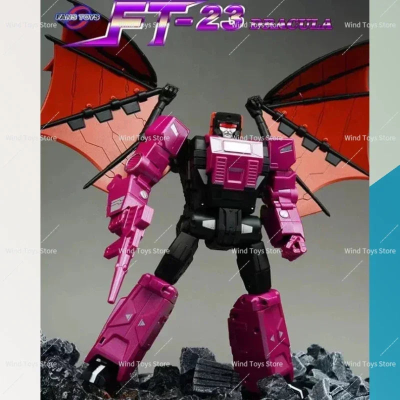 In Stock Transformation Original FansToys FT-23 FT23 Mindwipe Dracula High Quality Action Figure Robot with Box